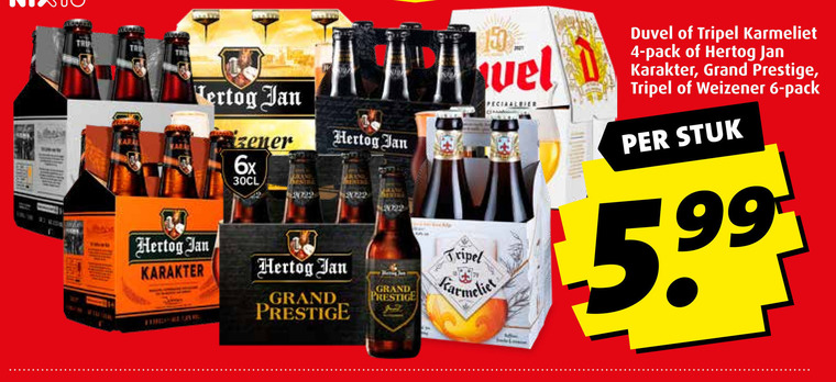 Hertog Jan   speciaalbier folder aanbieding bij  Boni - details