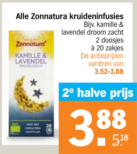 Zonnatura   thee folder aanbieding bij  Albert Heijn - details