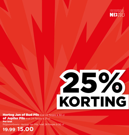 Bud   krat bier folder aanbieding bij  Plus - details