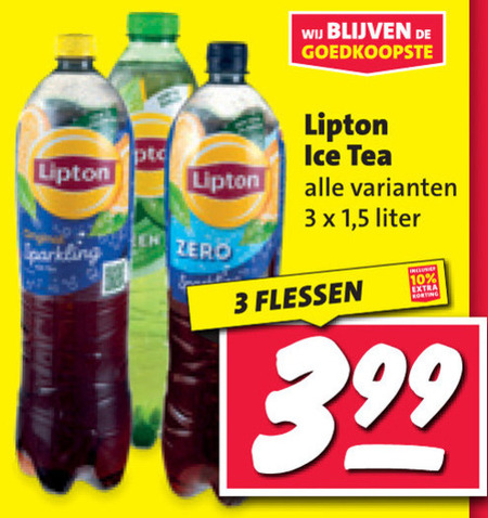 Lipton   ice tea folder aanbieding bij  Nettorama - details