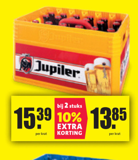 Jupiler   krat bier folder aanbieding bij  Nettorama - details