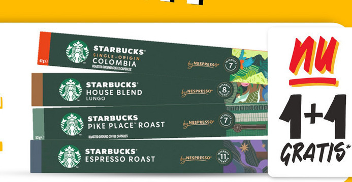 Starbucks   koffiecups folder aanbieding bij  Jumbo - details