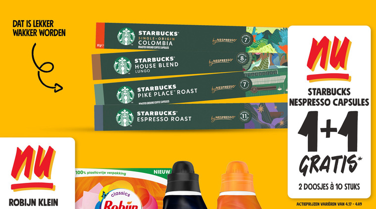 Starbucks   koffiecups folder aanbieding bij  Jumbo - details