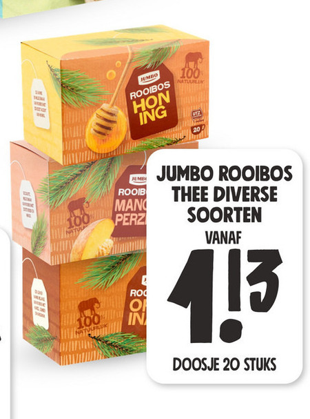 Jumbo Huismerk   thee folder aanbieding bij  Jumbo - details