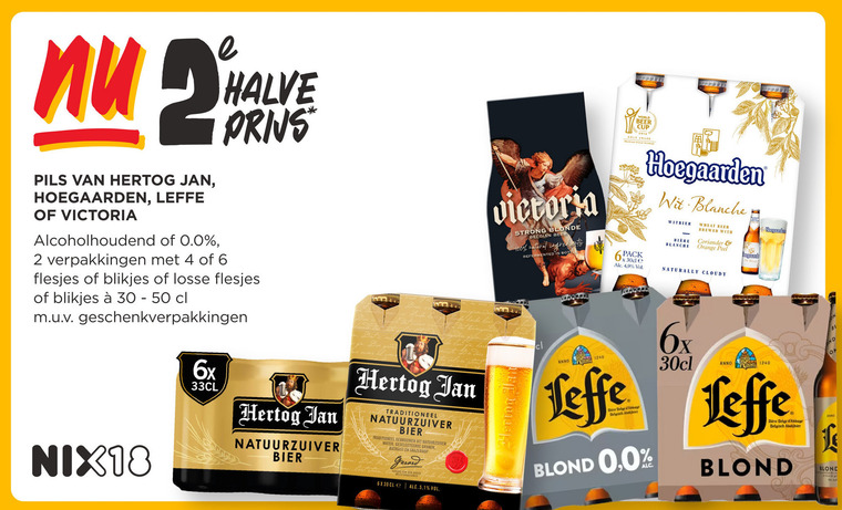 Leffe   blikje bier folder aanbieding bij  Jumbo - details