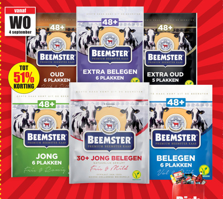 Beemster   kaasplakken folder aanbieding bij  Dirk - details