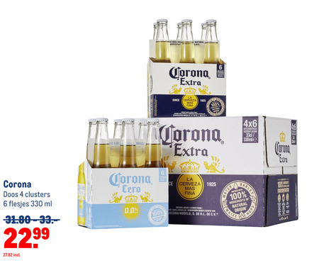 Corona   speciaalbier folder aanbieding bij  Makro - details