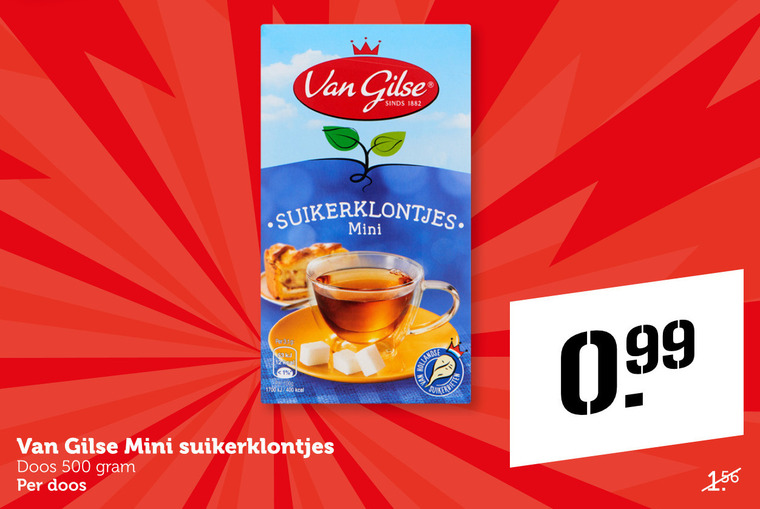 Van Gilse   suiker folder aanbieding bij  Coop - details