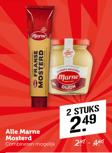 Marne   mosterd folder aanbieding bij  Coop - details