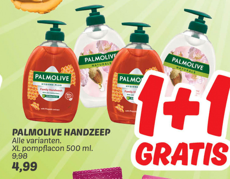 Palmolive   handzeep folder aanbieding bij  Dekamarkt - details