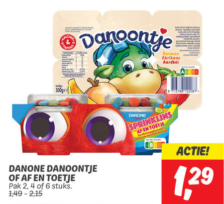 Danone   toetje folder aanbieding bij  Dekamarkt - details