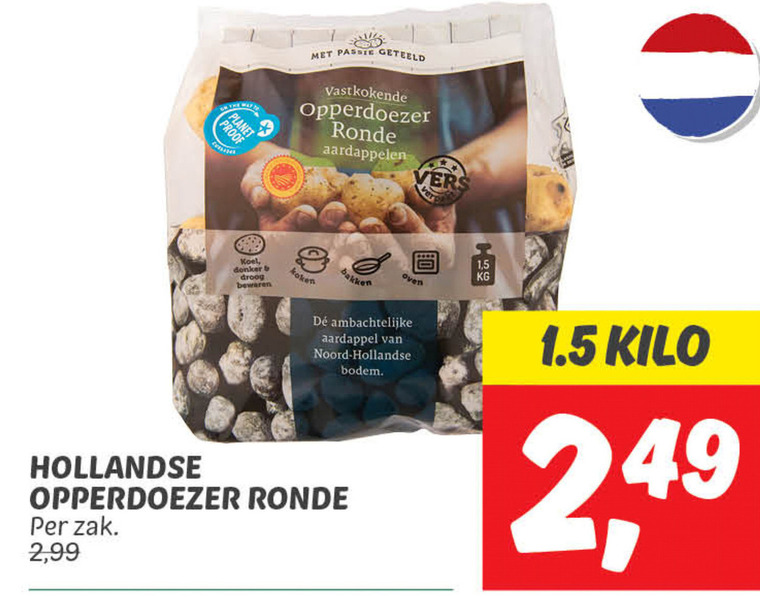 Opperdoezer   aardappelen folder aanbieding bij  Dekamarkt - details