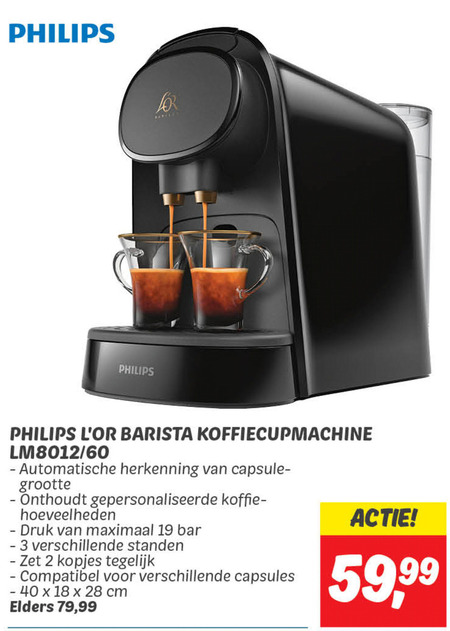 Philips   nespresso apparaat folder aanbieding bij  Dekamarkt - details