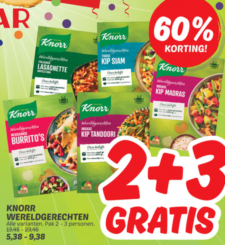 Knorr   maaltijdmix folder aanbieding bij  Dekamarkt - details