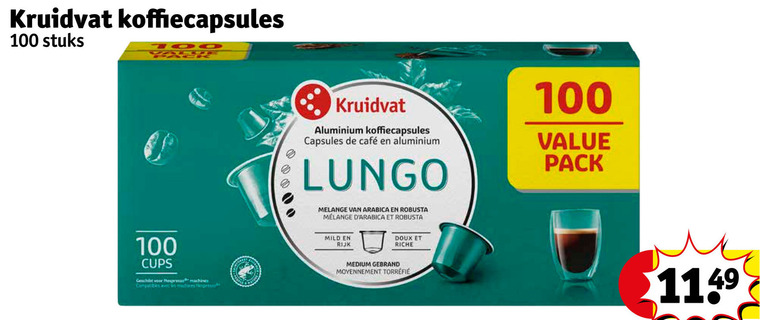 Kruidvat Huismerk   koffiecups folder aanbieding bij  Kruidvat - details