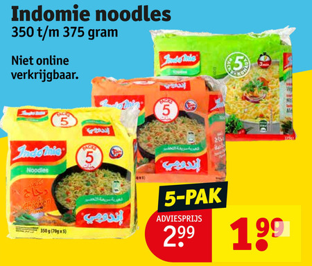 Indomie   noodles folder aanbieding bij  Kruidvat - details