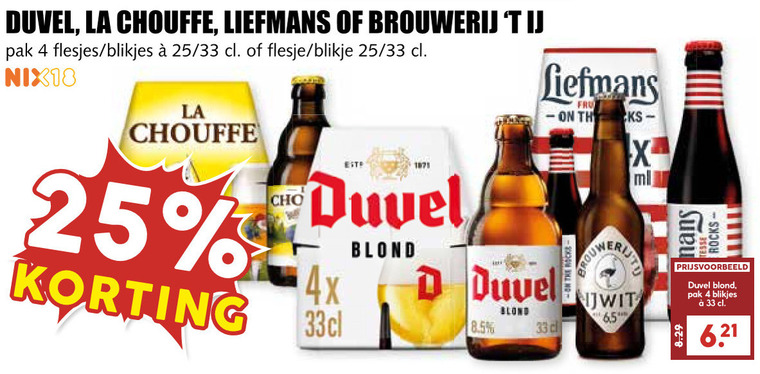 Liefmans   speciaalbier folder aanbieding bij  MCD Supermarkt Basis - details