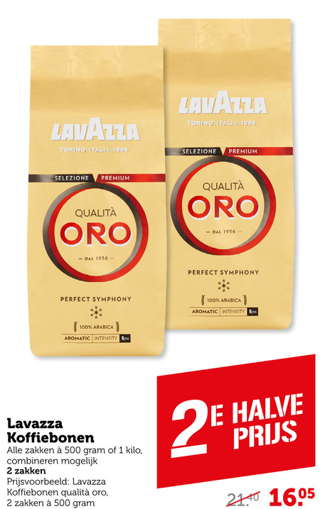 Lavazza   koffiebonen folder aanbieding bij  Coop - details