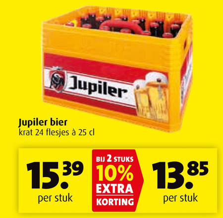 Jupiler   krat bier folder aanbieding bij  Boni - details