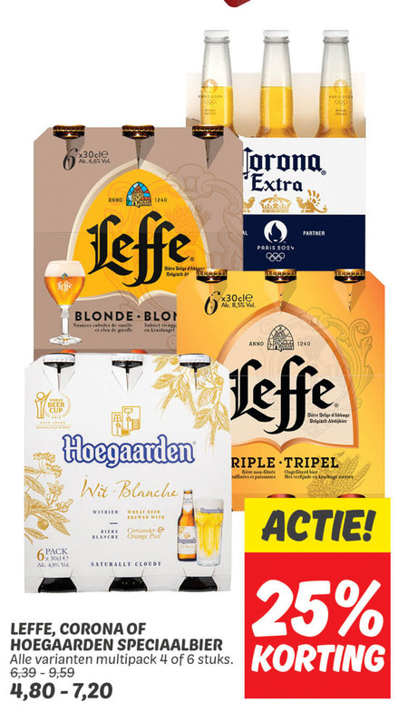 Corona   speciaalbier, blikje bier folder aanbieding bij  Dekamarkt - details