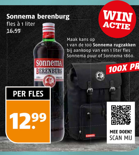 Sonnema   berenburg folder aanbieding bij  Poiesz - details