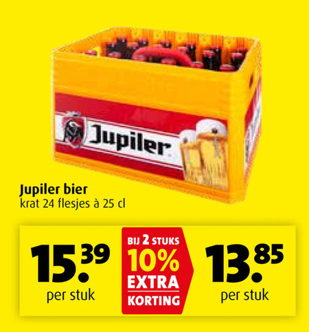 Jupiler   krat bier folder aanbieding bij  Boni - details