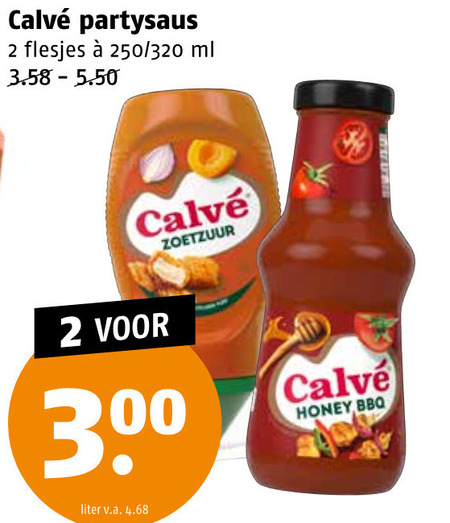 Calve   snacksaus folder aanbieding bij  Poiesz - details