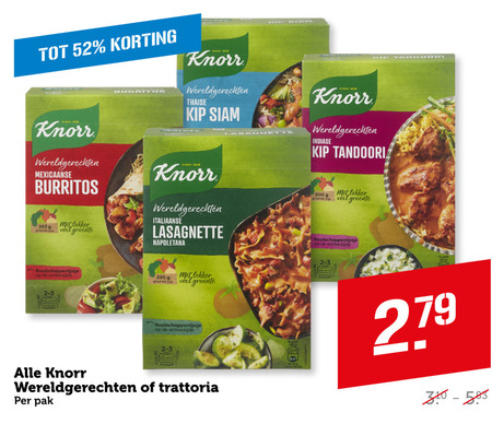 Knorr   maaltijdmix folder aanbieding bij  Coop - details