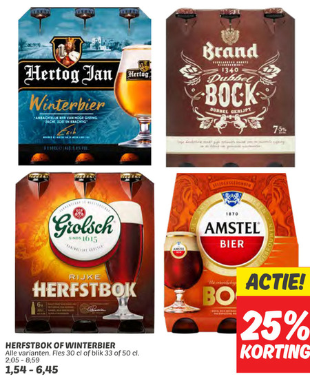 Amstel   speciaalbier, bokbier folder aanbieding bij  Dekamarkt - details