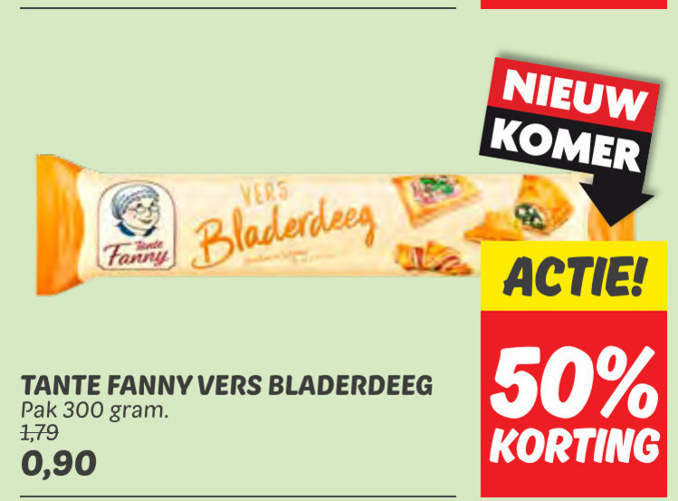 Tante Fanny   bladerdeeg folder aanbieding bij  Dekamarkt - details