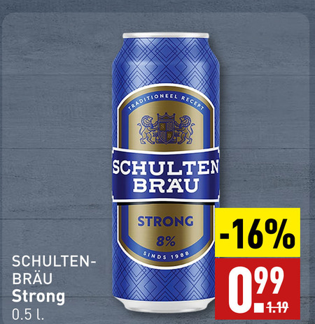 Schultenbrau   speciaalbier folder aanbieding bij  Aldi - details