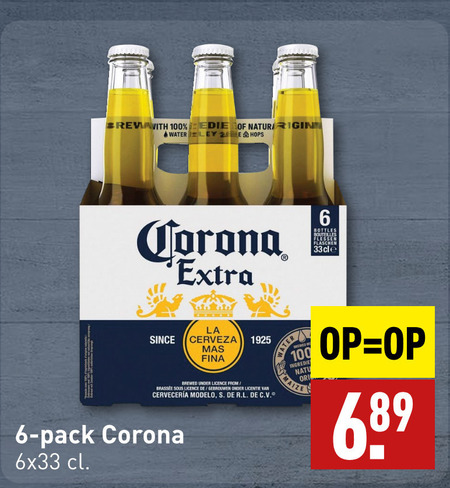 Corona   speciaalbier folder aanbieding bij  Aldi - details