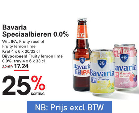 Bavaria   speciaalbier folder aanbieding bij  Sligro - details