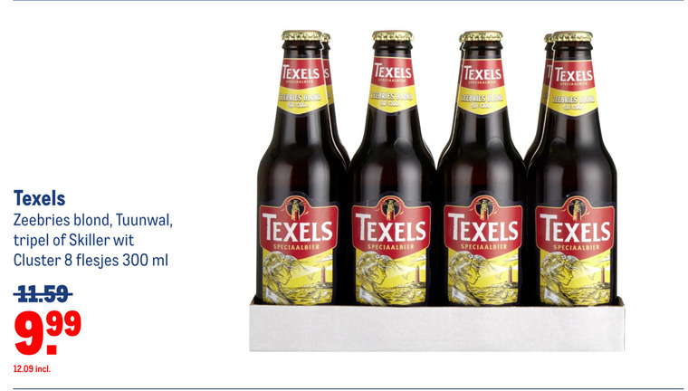 Texels   speciaalbier folder aanbieding bij  Makro - details