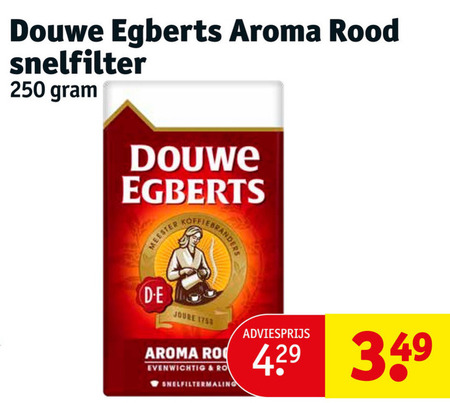 Douwe Egberts   koffie folder aanbieding bij  Kruidvat - details