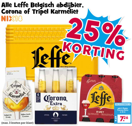 Corona   speciaalbier, blikje bier folder aanbieding bij  Boons Markt - details