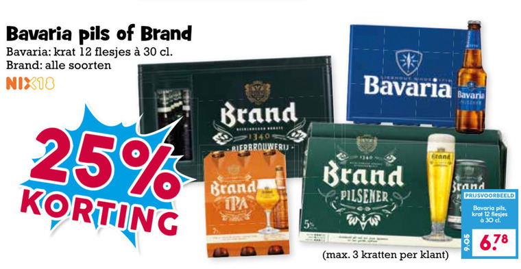 Brand   krat bier, speciaalbier folder aanbieding bij  Boons Markt - details