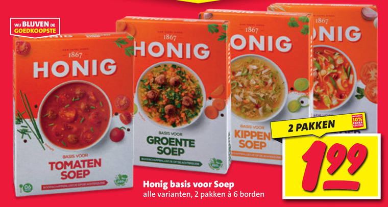 Honig   soep folder aanbieding bij  Nettorama - details