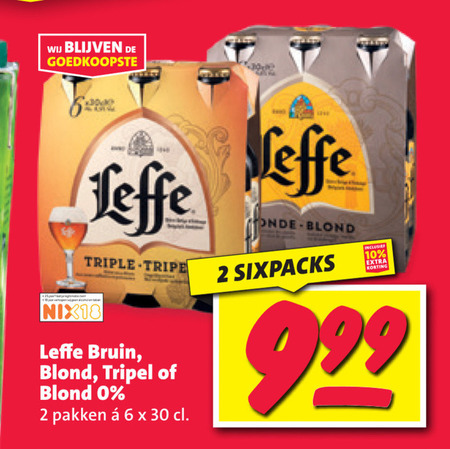 Leffe   speciaalbier folder aanbieding bij  Nettorama - details