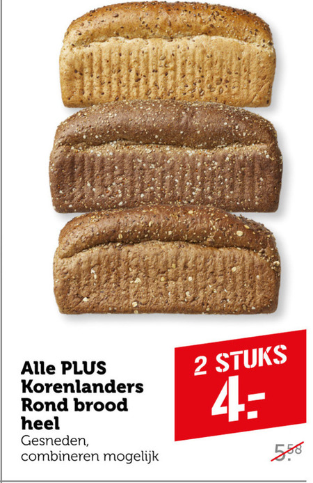 Korenlanders   brood folder aanbieding bij  Coop - details