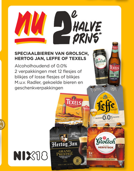 Leffe   speciaalbier, blikje bier folder aanbieding bij  Jumbo - details