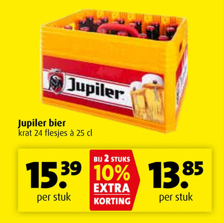 Jupiler   krat bier folder aanbieding bij  Boni - details