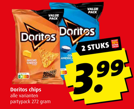 Doritos   chips folder aanbieding bij  Boni - details