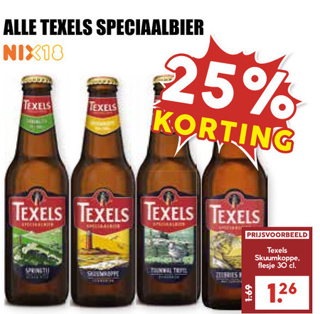 Texels   speciaalbier folder aanbieding bij  MCD Supermarkt Basis - details