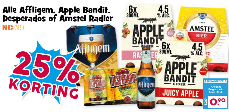 Affligem   speciaalbier, radler bier folder aanbieding bij  Boons Markt - details