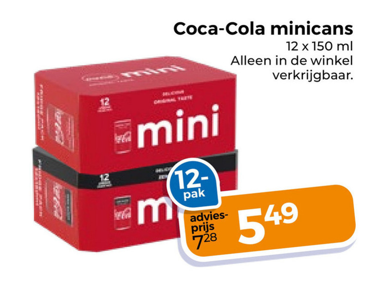 Coca-Cola   cola folder aanbieding bij  Trekpleister - details