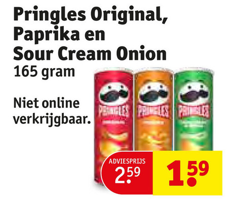 Pringles   chips folder aanbieding bij  Kruidvat - details