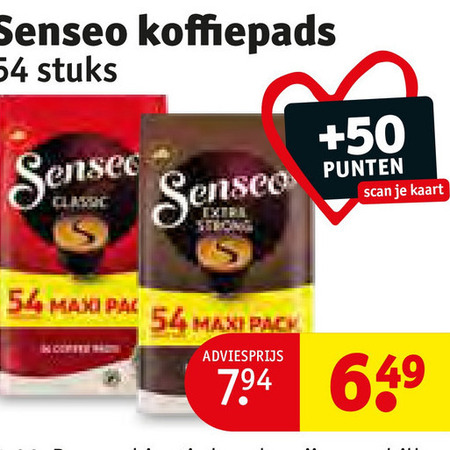 Douwe Egberts Senseo   koffiepad folder aanbieding bij  Kruidvat - details