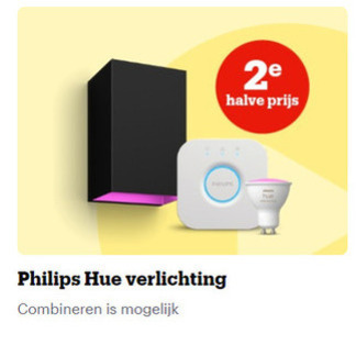 Philips   smart ledlamp folder aanbieding bij  Bol.com - details