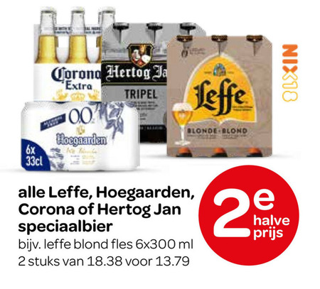 Corona   speciaalbier, blikje bier folder aanbieding bij  Spar - details